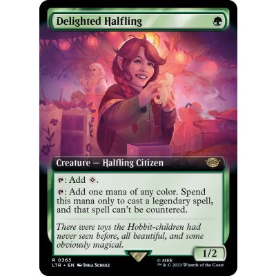(フルアート)(363)喜ぶハーフリング/Delighted Halfling《英語》【LTR】