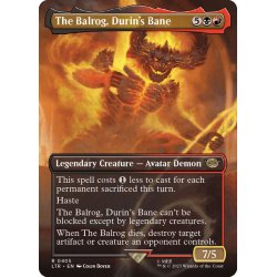 画像1: (FOIL)(フルアート)ドゥリンの禍、バルログ/The Balrog, Durin's Bane《英語》【LTR】
