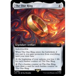 画像1: [EX+](FOIL)(フルアート)(380)一つの指輪/The One Ring《英語》【LTR】