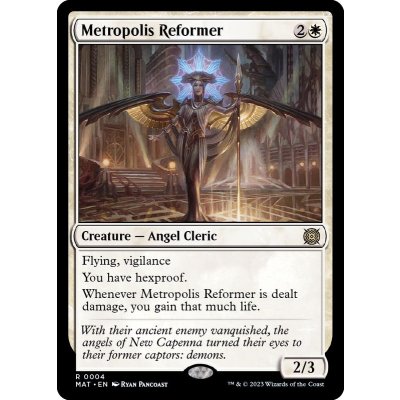 (FOIL)大都市の改革家/Metropolis Reformer《英語》【MAT】