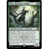 (FOIL)復活した精霊信者、ニッサ/Nissa, Resurgent Animist《英語》【MAT】