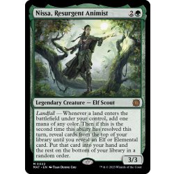 画像1: 復活した精霊信者、ニッサ/Nissa, Resurgent Animist《英語》【MAT】