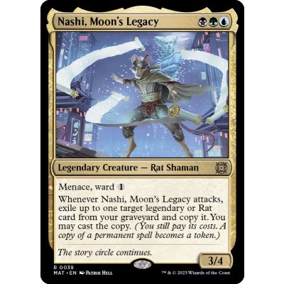 (FOIL)月の後裔、ナシ/Nashi, Moon's Legacy《英語》【MAT】