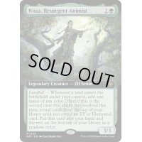 [EX+](フルアート)復活した精霊信者、ニッサ/Nissa, Resurgent Animist《英語》【MAT】