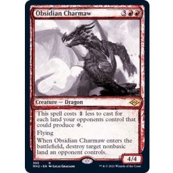 画像1: [EX+](スケッチアート)黒曜石の焦がし口/Obsidian Charmaw《英語》【MH2】