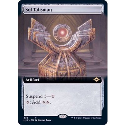 [EX+](フルアート)太陽のタリスマン/Sol Talisman《英語》【MH2】