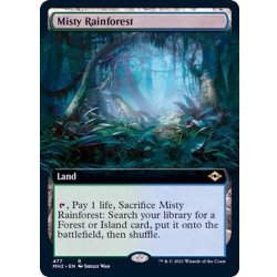 画像1: [EX+](フルアート)霧深い雨林/Misty Rainforest《英語》【MH2】
