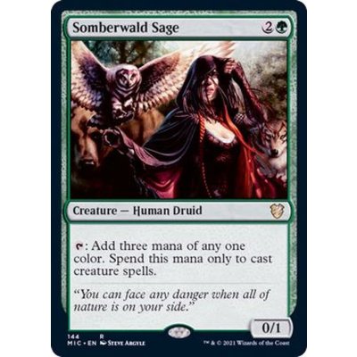 ソンバーワルドの賢者/Somberwald Sage《英語》【MIC】