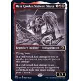 (FOIL)(ショーケース枠)確固たる討伐者、レム・カロラス/Rem Karolus, Stalwart Slayer《英語》【MID】