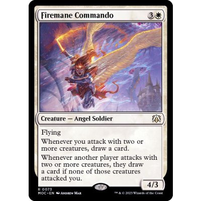 [EX]炎まといの猛士/Firemane Commando《英語》【MOC】