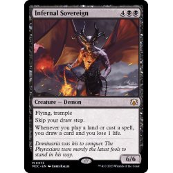 画像1: [EX+](FOIL)冥府の君主/Infernal Sovereign《英語》【MOC】