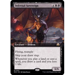 画像1: [EX+](FOIL)(フルアート)冥府の君主/Infernal Sovereign《英語》【MOC】