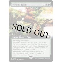 (FOIL)(フルアート)ビビアンの才能/Vivien's Talent《英語》【MOC】