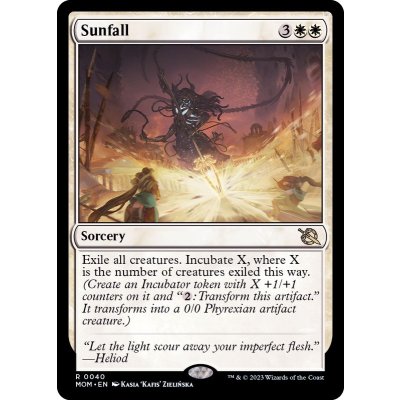 [EX+]太陽降下/Sunfall《英語》【MOM】