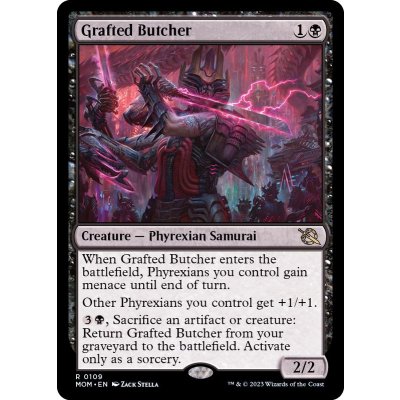 (FOIL)生体融合の解体者/Grafted Butcher《英語》【MOM】