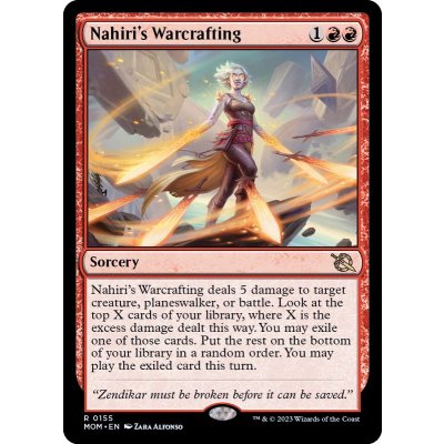 ナヒリの戦争術/Nahiri's Warcrafting《英語》【MOM】
