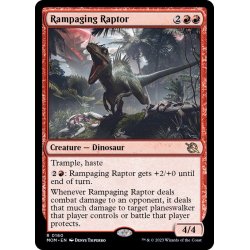 画像1: (FOIL)猛り狂う猛竜/Rampaging Raptor《英語》【MOM】