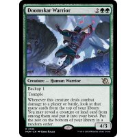 (FOIL)ドゥームスカールの戦士/Doomskar Warrior《英語》【MOM】