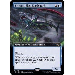 画像1: [EX+](フルアート)金属の徒党の種子鮫/Chrome Host Seedshark《英語》【MOM】