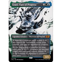 (ダブルレインボウFOIL)進化の爪、エズーリ/Ezuri, Claw of Progress《英語》【MUL】