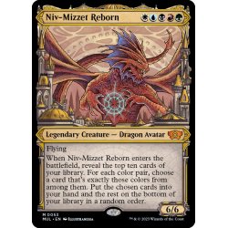 画像1: [EX+](ダブルレインボウFOIL)ニヴ＝ミゼット再誕/Niv-Mizzet Reborn《英語》【MUL】