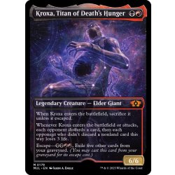 画像1: (ハローFOIL)死の飢えのタイタン、クロクサ/Kroxa, Titan of Death's Hunger《英語》【MUL】