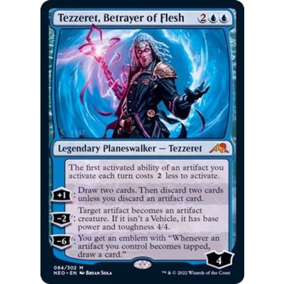 肉体の裏切者、テゼレット/Tezzeret, Betrayer of Flesh《英語》【NEO】