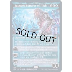 画像1: [EX+](FOIL)(ショーケース枠)肉体の裏切者、テゼレット/Tezzeret, Betrayer of Flesh※コレクターブースター産《英語》【NEO】