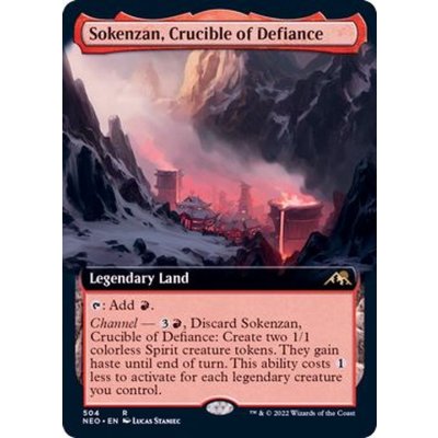 (フルアート)(504)反逆のるつぼ、霜剣山/Sokenzan, Crucible of Defiance《英語》【NEO】