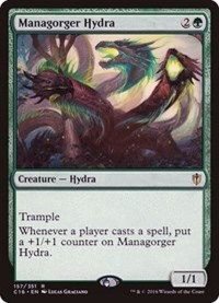 [EX+]マナ喰らいのハイドラ/Managorger Hydra《日本語》【Commander 2016】