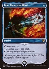 [EX+]青霊破/Blue Elemental Blast《英語》【Signature Spellbook: Jace】