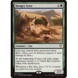 [EX+]飢えたオオヤマネコ/Hungry Lynx《日本語》【Commander 2017】
