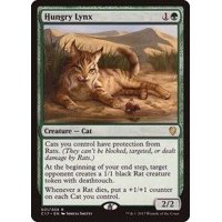 [EX+]飢えたオオヤマネコ/Hungry Lynx《日本語》【Commander 2017】