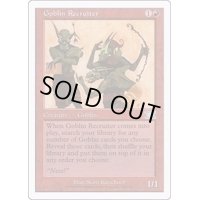 [EX+]ゴブリン徴募兵/Goblin Recruiter《日本語》【6ED】