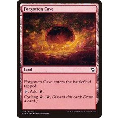 [EX+]忘れられた洞窟/Forgotten Cave《日本語》【Commander 2018】