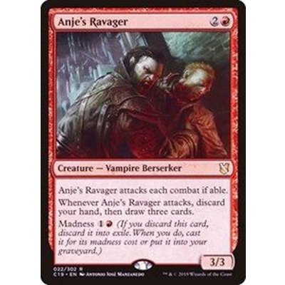 [EX+]エインジーの荒廃者/Anje's Ravager《日本語》【Commander 2019】