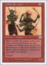 [EX]ゴブリン徴募兵/Goblin Recruiter《英語》【6ED】