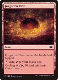 [EX+]忘れられた洞窟/Forgotten Cave《英語》【Commander 2015】