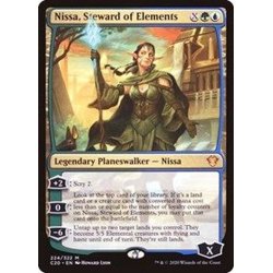 画像1: 自然に仕える者、ニッサ/Nissa, Steward of Elements《日本語》【Commander 2020】