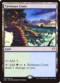 [EX+]ヤヴィマヤの沿岸/Yavimaya Coast《英語》【Commander 2020】