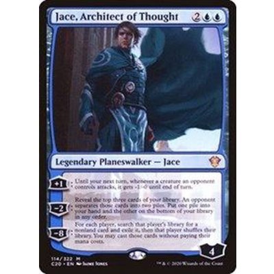 思考を築く者、ジェイス/Jace, Architect of Thought《日本語》【Commander 2020】
