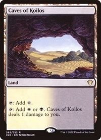 コイロスの洞窟/Caves of Koilos《日本語》【Commander 2020】
