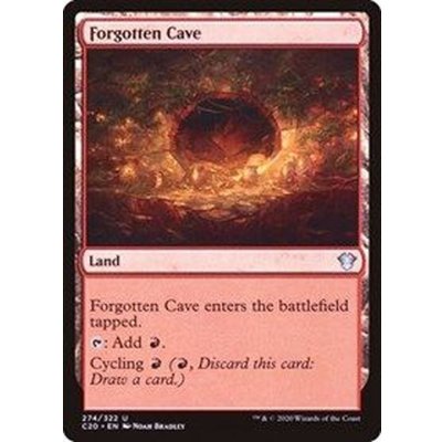 忘れられた洞窟/Forgotten Cave《日本語》【Commander 2020】