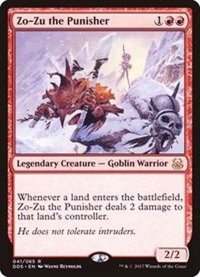 [EX+]罰する者、ゾーズー/Zo-Zu the Punisher《日本語》【Duel Decks: Mind vs. Might】