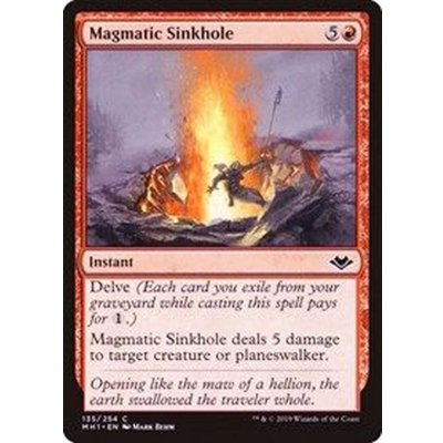 (FOIL)マグマの陥没孔/Magmatic Sinkhole《日本語》【MH1】