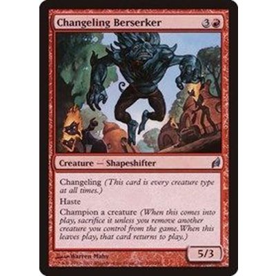 [EX+]変わり身の狂戦士/Changeling Berserker《日本語》【LRW】