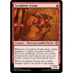 画像1: (FOIL)騒音の悪獣/Cacophony Scamp《英語》【ONE】