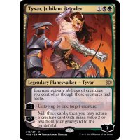 [EX+]歓喜する喧嘩屋、タイヴァー/Tyvar, Jubilant Brawler《英語》【ONE】