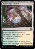 [EX+](FOIL)剃刀境の茂み/Razorverge Thicket《英語》【ONE】