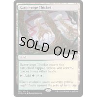 [EX+](FOIL)剃刀境の茂み/Razorverge Thicket《英語》【ONE】